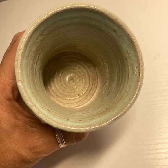 Vintage Signed Studio Pottery Cup Mug 1984 - Picture 8 of 9
